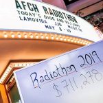 Marquee with Radiothon total $711,278